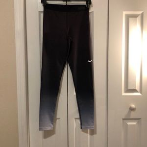 Black and blue Nike Pro size medium leggings